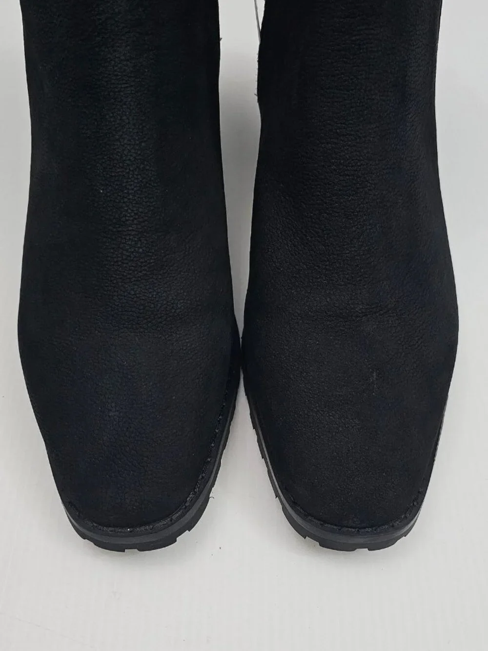Blondo Shyne Waterproof Ankle Boot Womens 9.5 Black Nubuck Lug Sole Comfort NEW
